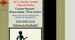 Desktop Screenshot of kcscharms.com